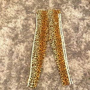 Adidas animal print workout tights. Size S New with tags!